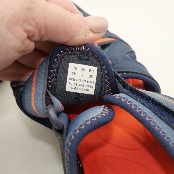 NEW Merrell Unisex Hydro 2 Sandals Shoes Blue Men's 7 Women's 8 Big Kids 7 - Picture 7 of 8